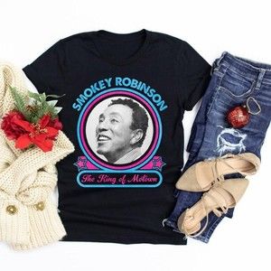 Smokey Robinson The King Of Motown T-Shirt